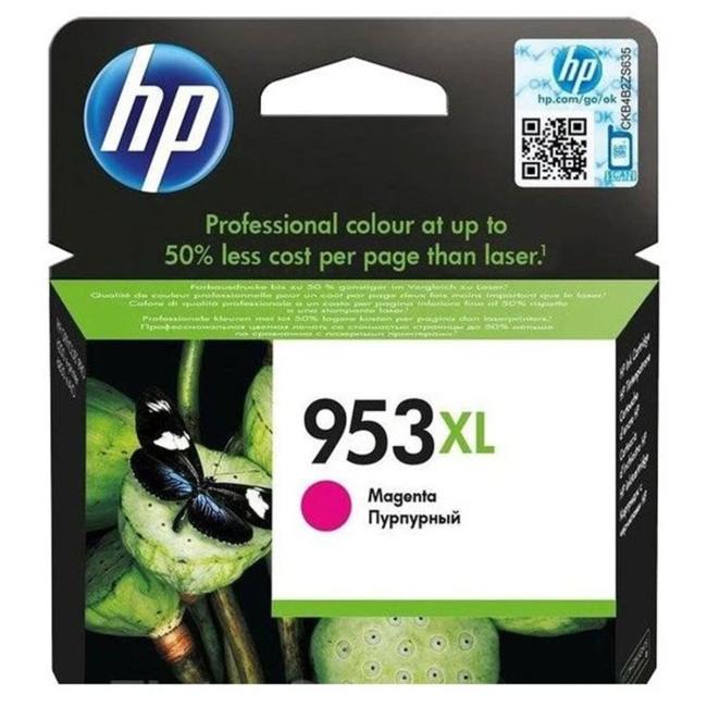 Inkoustová náplň HP F6U17AE HP 953XL magenta XL (1.600 str.) pro OfficeJet Pro 7740/8210/8710/8720