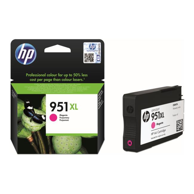 Inkoustová náplň HP CN047AE HP 951XL magenta XL (1.500 str.) pro Officejet Pro 251dw/276dw/8100/8600