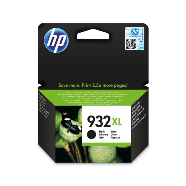 Inkoustová náplň HP CN053AE HP 932XL černá XL (1.000 str.) pro Officejet 6100/6600/6700/7110/7510
