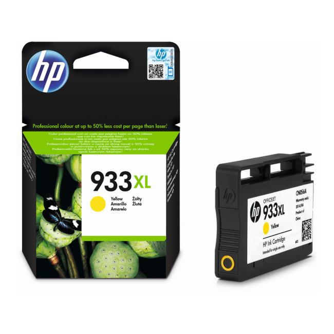 Inkoustová náplň HP CN056AE HP 933XL yellow XL (825 str.) pro Officejet 6100/6600/6700/7110/7510