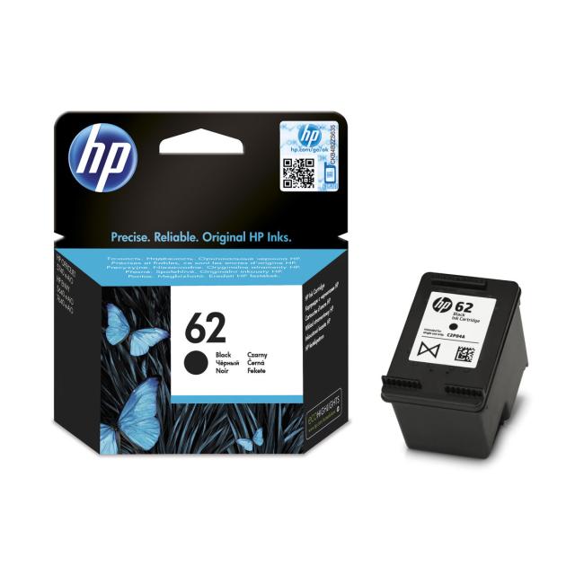 Inkoustová náplň HP C2P04AE HP 62 black (200 str.) pro Envy 5540/5640/5740