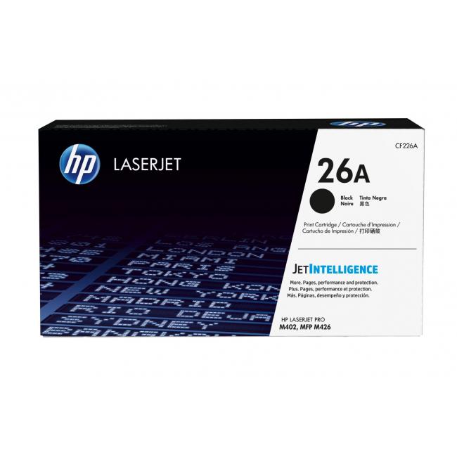 Toner HP CF226A HP 26A black (3.100 str.) pro LaserJet Pro M402/M426