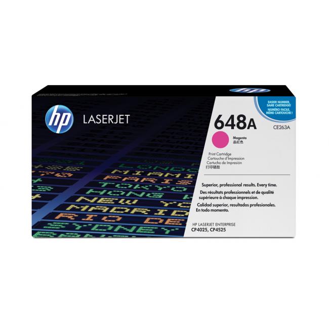 Toner HP CE263A HP 648A magenta (11.000 str.) pro LaserJet CP4525