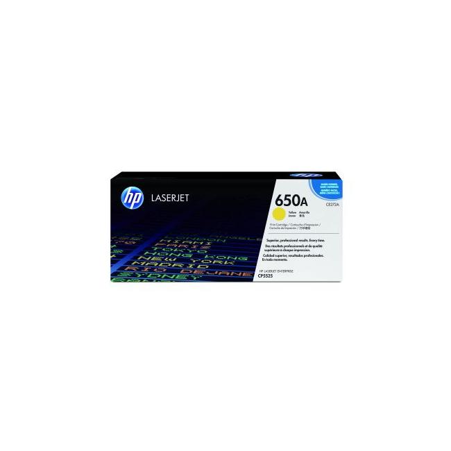 Toner HP CE272A HP 650A yellow (15.000 str.) pro Color LaserJet Enterprise CP5520/M750