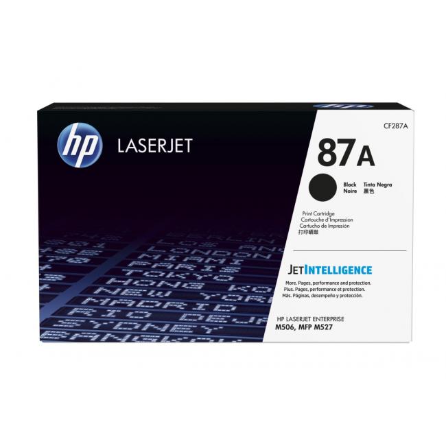 Toner HP CF287A HP 87A černý (9.000 str.) pro LaserJet Enterprise M501/M506/M527
