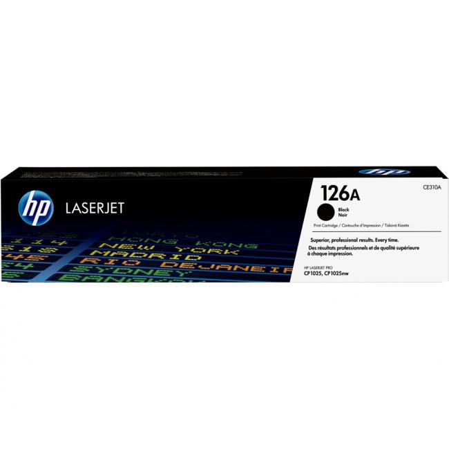 Toner HP CE310A HP 126 black (1.200 str.) pro LaserJet Pro CP1020/M175a/M275