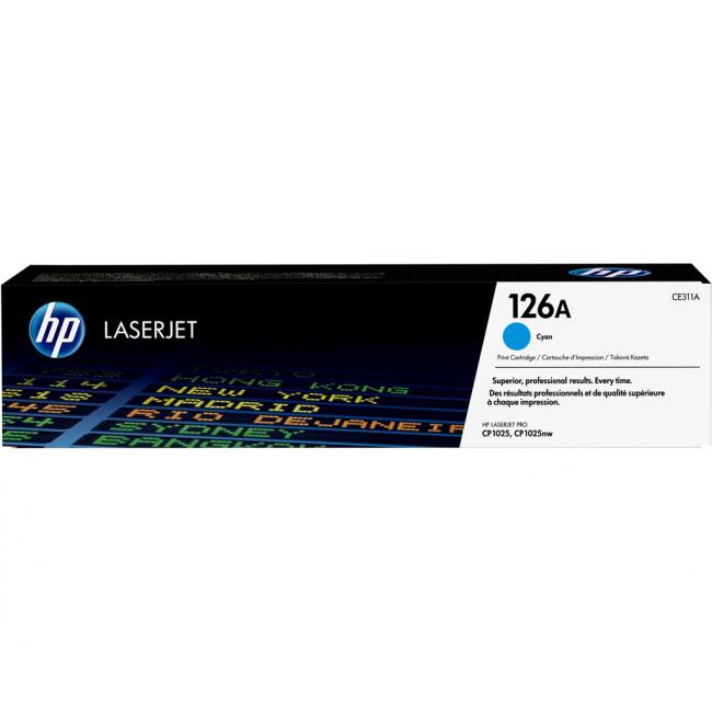 Toner HP CE311A HP 126 cyan (1.000 str.) pro LaserJet Pro CP1025/nw