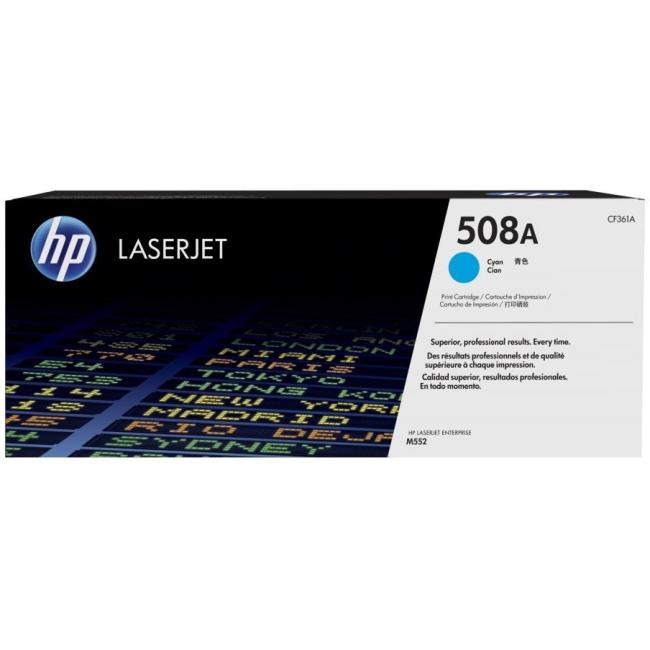 [HP000361] Toner HP CF361A HP 508A cyan (5.000 str.) pro LaserJet M552/ M553/M577