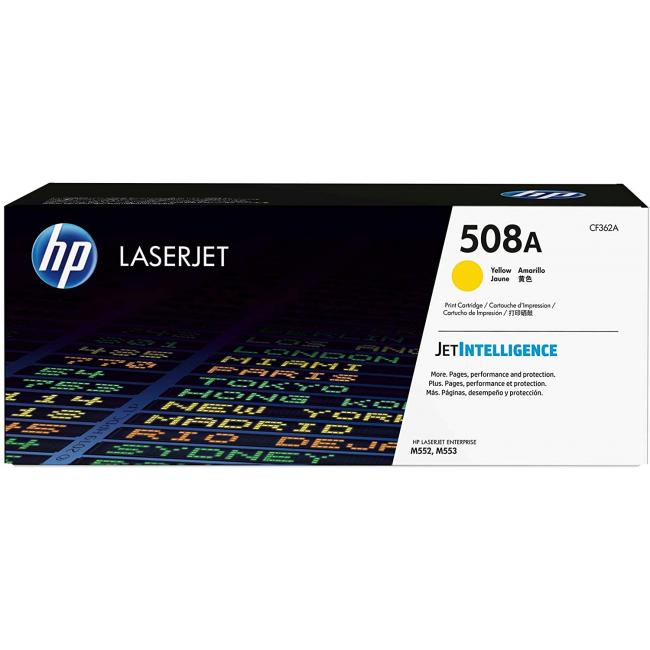 Toner HP CF362A HP 508A žlutý (5.000 str.) pro LaserJet M552/ M553/M577