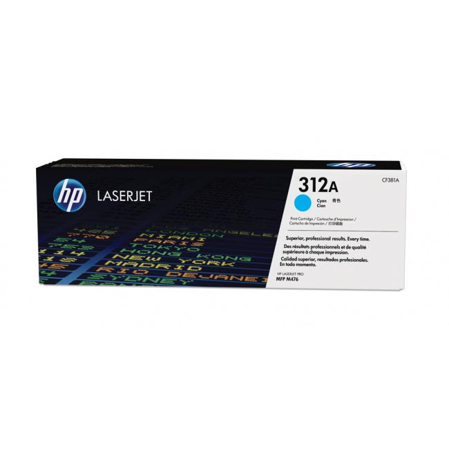 [HP000381] Toner HP CF381A HP 312A cyan (2.700 str.) pro LaserJet Pro M476
