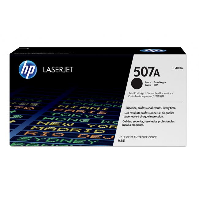 Toner HP CE400A HP 507A black (5.500 str.) pro LJ Enterprise Color M551/M570/M575