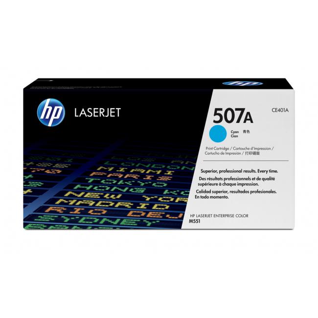 [HP000401] Toner HP CE401A HP 507A cyan (6.000 str.) pro LJ Enterprise Color M551/M570/M575
