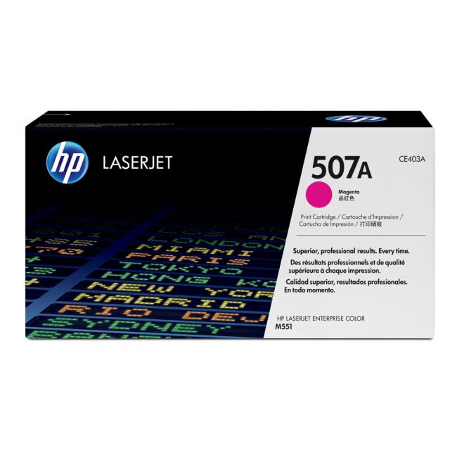 Toner HP CE403A HP 507A magenta (6.000 str.) pro LJ Enterprise Color M551/M570/M575