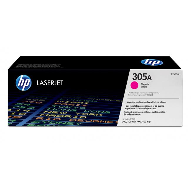 Toner HP CE413A HP 305A magenta (2.600 str.) pro CLJ M351/451/375/475