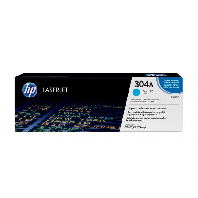 Toner HP CC531A HP 304A cyan (2.800 str.) pro LJ CP2025/CM2320