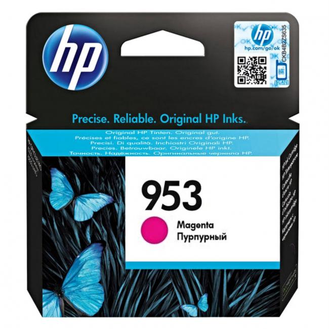 Inkoustová náplň HP F6U13AE HP 953 magenta (700 str.) pro OfficeJet Pro 7740/8210/8710/8720