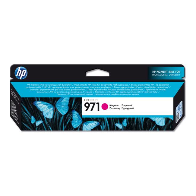 Inkoustová náplň HP CN623AE HP 971 magenta (2.500 str.) pro Officejet Pro X451dw/X476dw/ X551dw