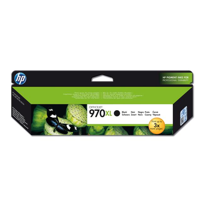 Inkoustová náplň HP CN625AE HP 970XL černá XL (9.200 str.) pro Officejet Pro X451dw/X476dw/X551dw