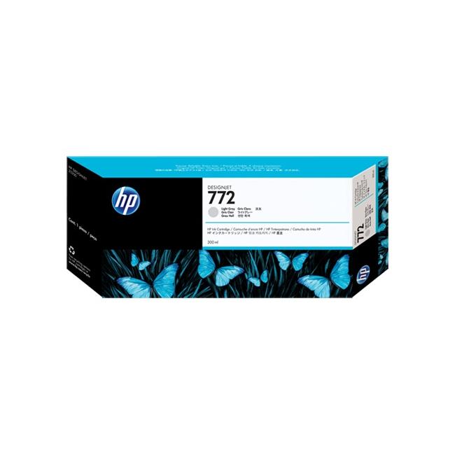 Inkoustová náplň HP CN634A HP 772 light grey (300 ml) pro Designjet Z5200