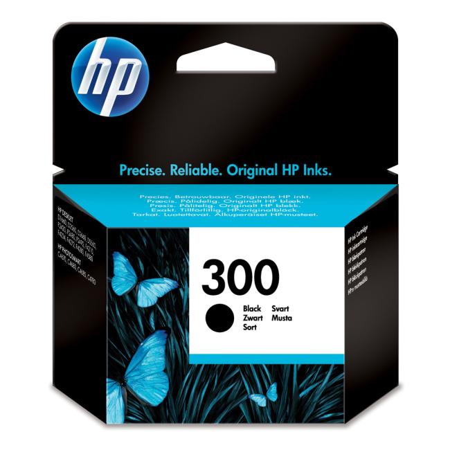 Inkoustová náplň HP CC640EE HP 300 Deskjet D1660/D2560/D5560/F2480/F4280 black (200 str.)