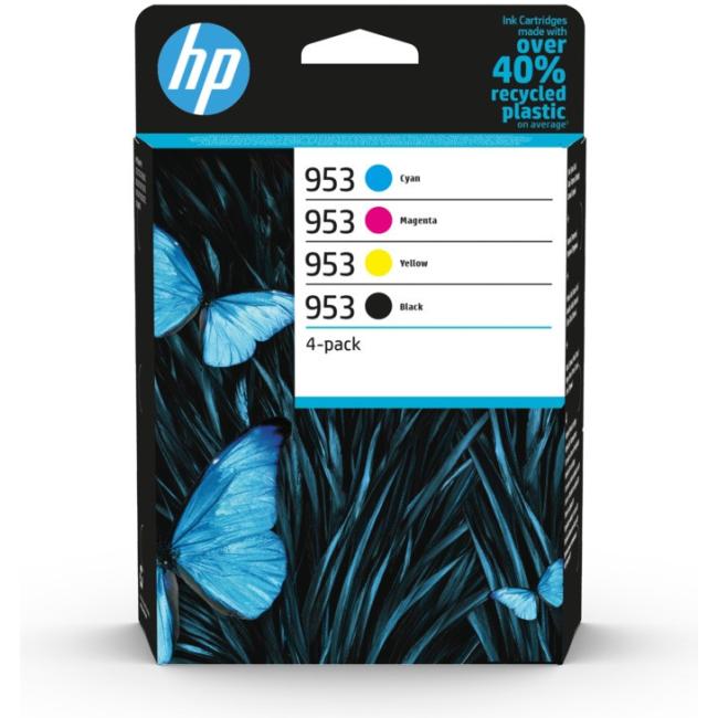 Inkoustová náplň HP 6ZC69AE HP 953 kombin. balení pro Officejet Pro 8218/8710/8720 CMYK