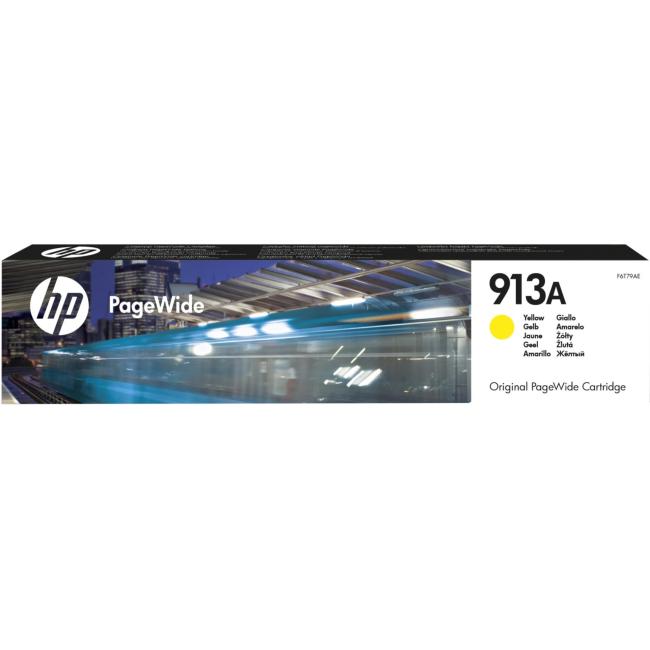 Inkoustová náplň HP F6T79AE HP 913A yellow (3.000 str.) pro PageWide 352/377/ Pro 452/477