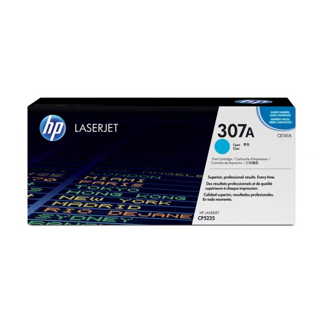 [HP000741] Toner HP CE741A HP 307A cyan (7.300 str.) pro LaserJet CP5220