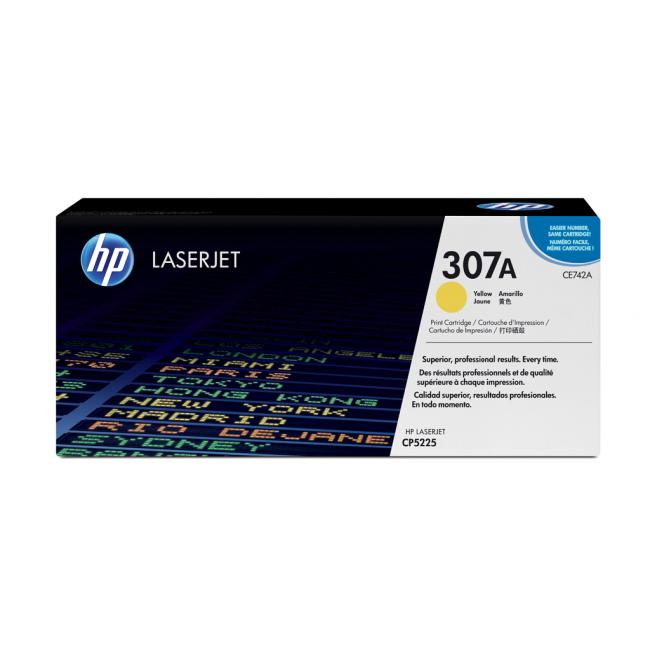 Toner HP CE742A HP 307A yellow (7.300 str.) pro LaserJet CP5220