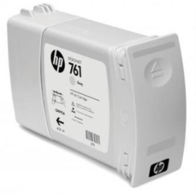 Inkoustová náplň HP CM995A HP 761 grey (400 ml) pro DesignJet T7100/T7200