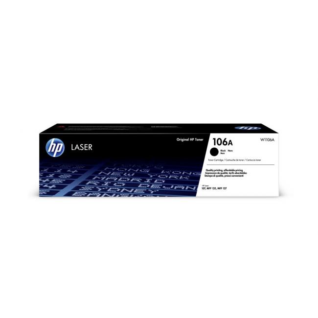 Toner HP W1106A HP 106A black (1.000 str.) pro Laser 107/MFP 135