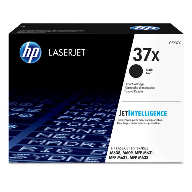 [HP001237] Toner HP CF237X HP 37X black (25.000 str.) pro LaserJet Enterprise M631/M632/ M633/M608/M609