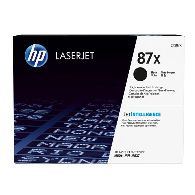 Toner HP CF287X HP 87X black (18.000 str.) pro LaserJet Enterprise M501/ M506/ M527