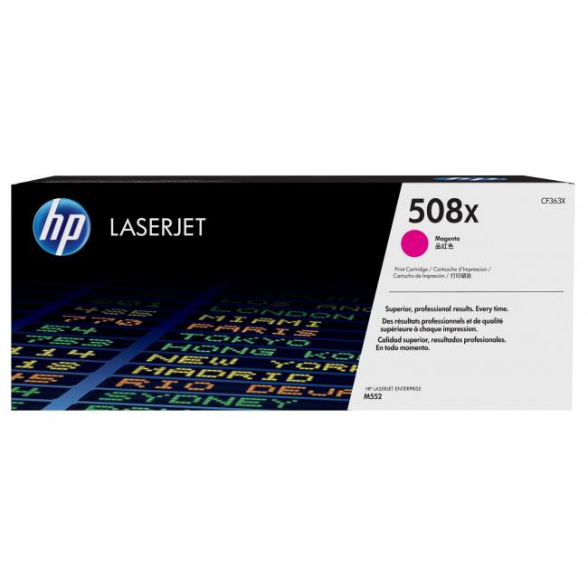 Toner HP CF363X HP 508X magenta (9.500 str.) pro LaserJet M552/M553/M577