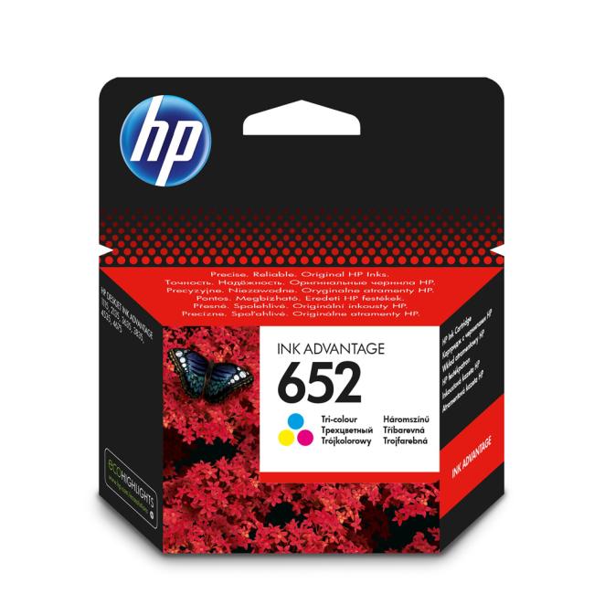 [HP001625] Inkoustová náplň HP F6V24AE HP 652 color (200 str.) pro DeskJet Ink Advantage 1115/2135/3635/377