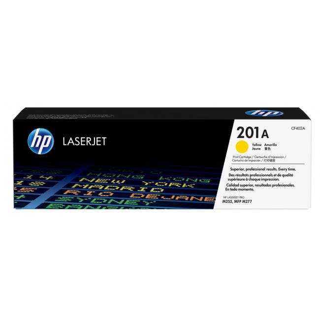 Toner HP CF402A HP 201A žlutý (1.400 str.) pro LaserJet Pro M252/ M274/ M277