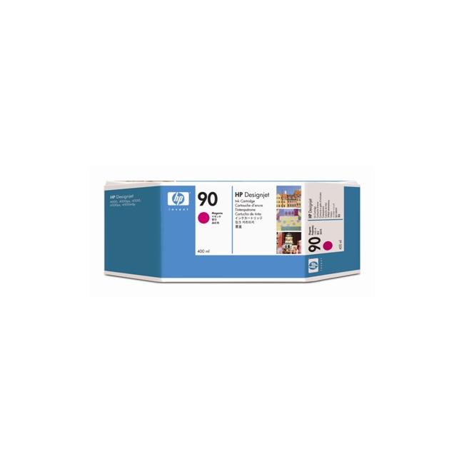 Inkoustová náplň HP C5063A HP 90 magenta (400 ml) pro DesignJet 4000/4500