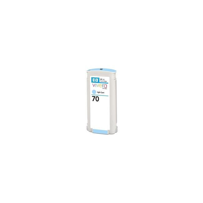 Inkoustová náplň HP C9390A HP 70 light cyan (130 ml) pro Designjet Z2100/Z3100/Z3200