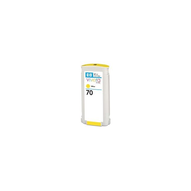 Inkoustová náplň HP C9454A HP 70 yellow (130 ml) pro DesignJet Z2100/ Z3100/ Z3200