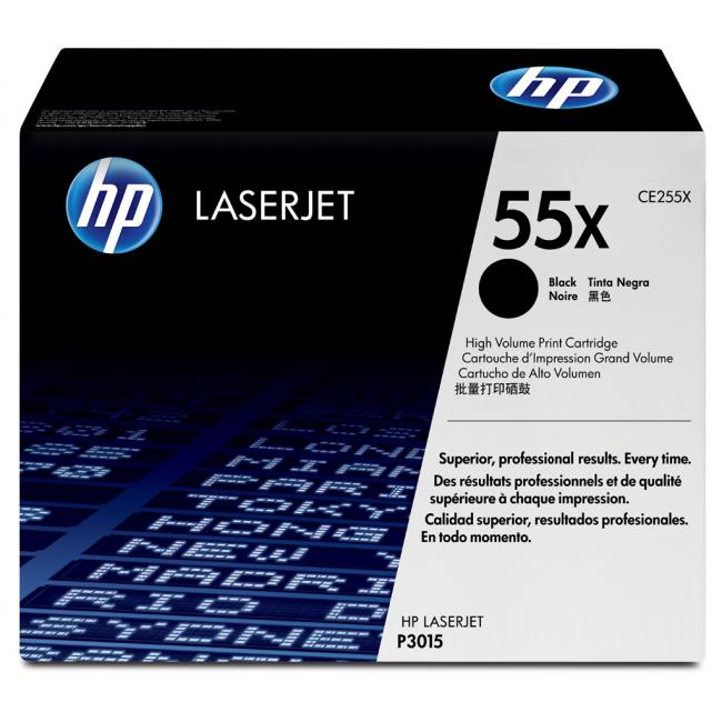 Toner HP CE255X HP 55X black (13.000 str.) pro LaserJet P3015/ M521