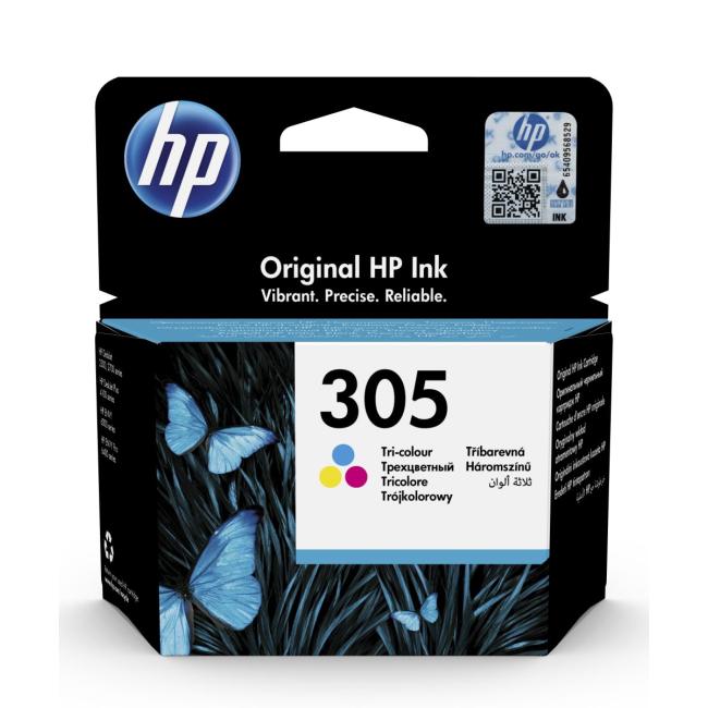 Inkoustová náplň HP 3YM60AE HP 305 color (100 str.) pro DeskJet 2320/2720/Plus 4120