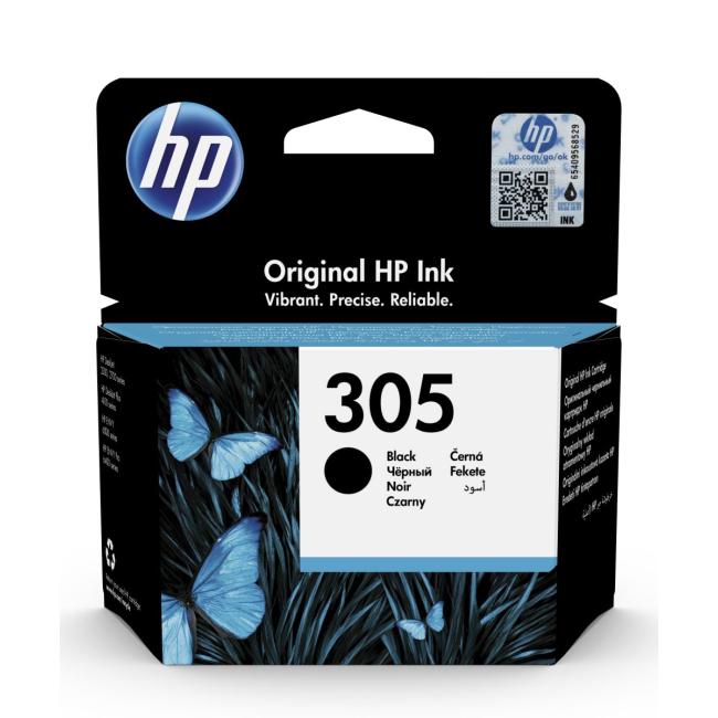 Inkoustová náplň HP 3YM61AE HP 305 black (120 str.) pro DeskJet 2320/2720/Plus 4120