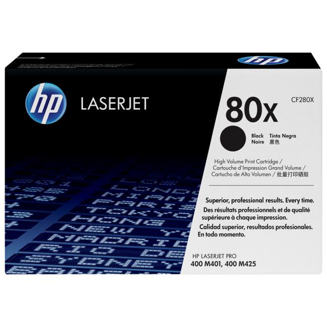 Toner HP CF280X HP 80X black (6.900 str.) pro LaserJet Pro M401/M425