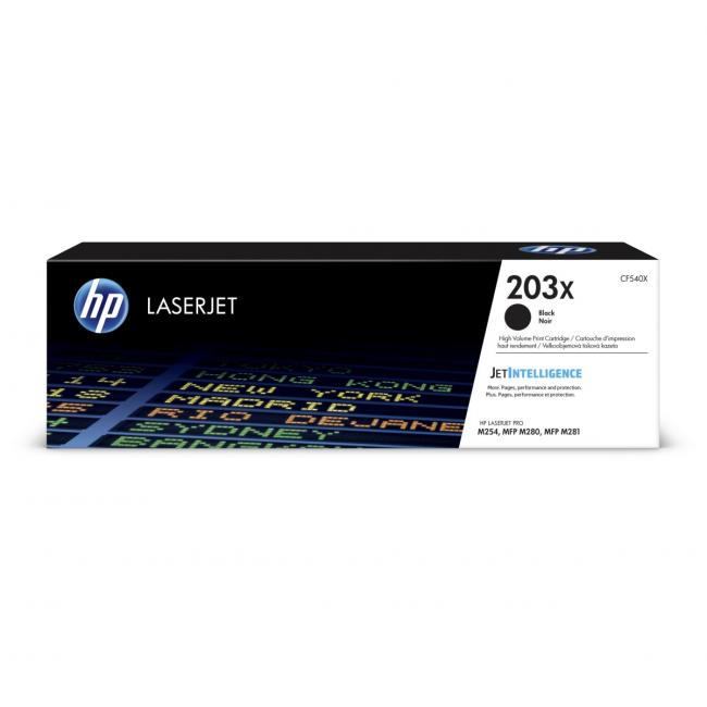 Toner HP CF540X HP 203X black (3.200 str.) pro LaserJet Pro M254dw/ M280nw/M281fdn