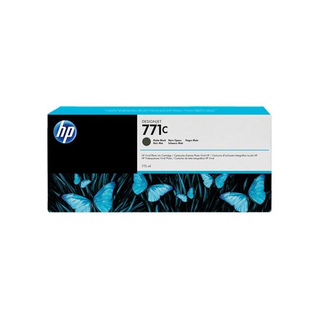 Inkoustová náplň HP B6Y07A HP 771C matte black (775 ml) pro Designjet Z6200