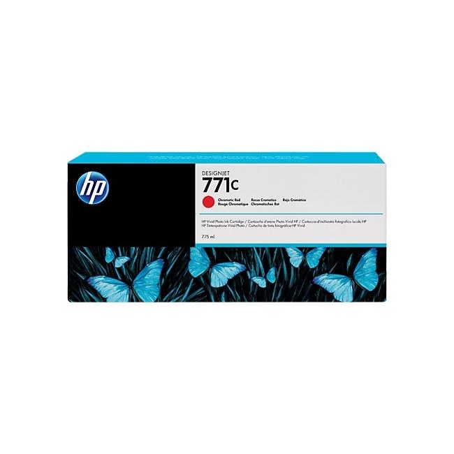Inkoustová náplň HP B6Y08A HP 771C chromatic red (775 ml) pro Designjet Z6200/Z6800
