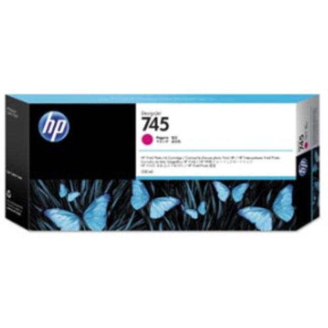 Inkoustová náplň HP F9K01A HP 745 magenta (300 ml) pro DesignJet Z2600 PostScript/Z5600 PostScript