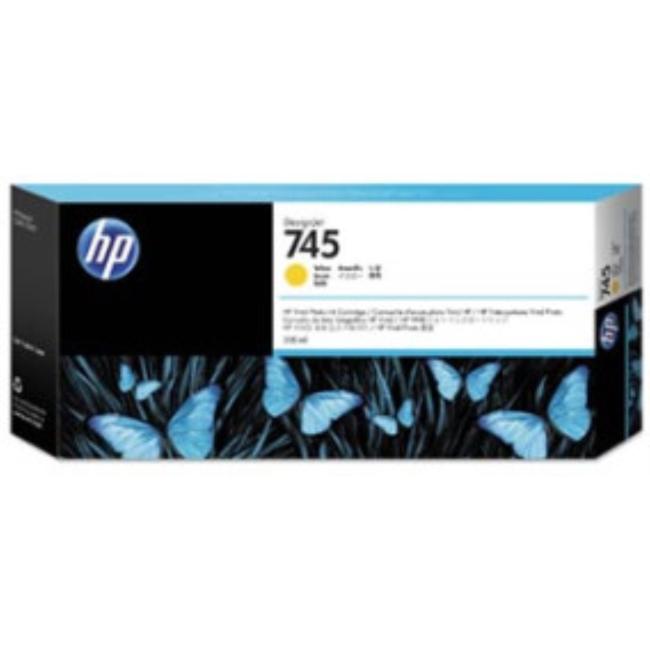 Inkoustová náplň HP F9K02A HP 745 yellow (300 ml) pro DesignJet Z2600 PostScript/Z5600 PostScript
