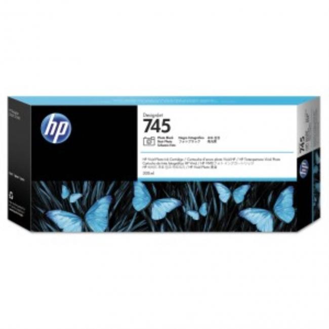 [HP100904] Inkoustová náplň HP F9K04A HP 745 photo black (300 ml) pro DesignJet Z2600 PostScript/Z5600 PostScript
