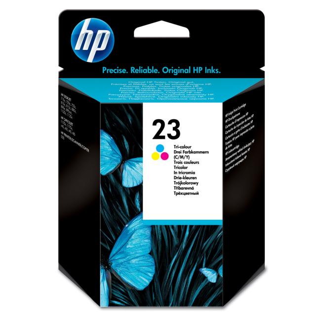 Inkoustová náplň HP C1823D HP 23 color (620 str.) pro Deskjet 695/697/710/712