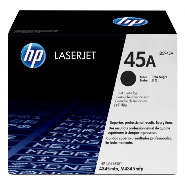 Toner HP Q5945A HP 45A black (18.000 str.) pro LaserJet 4345